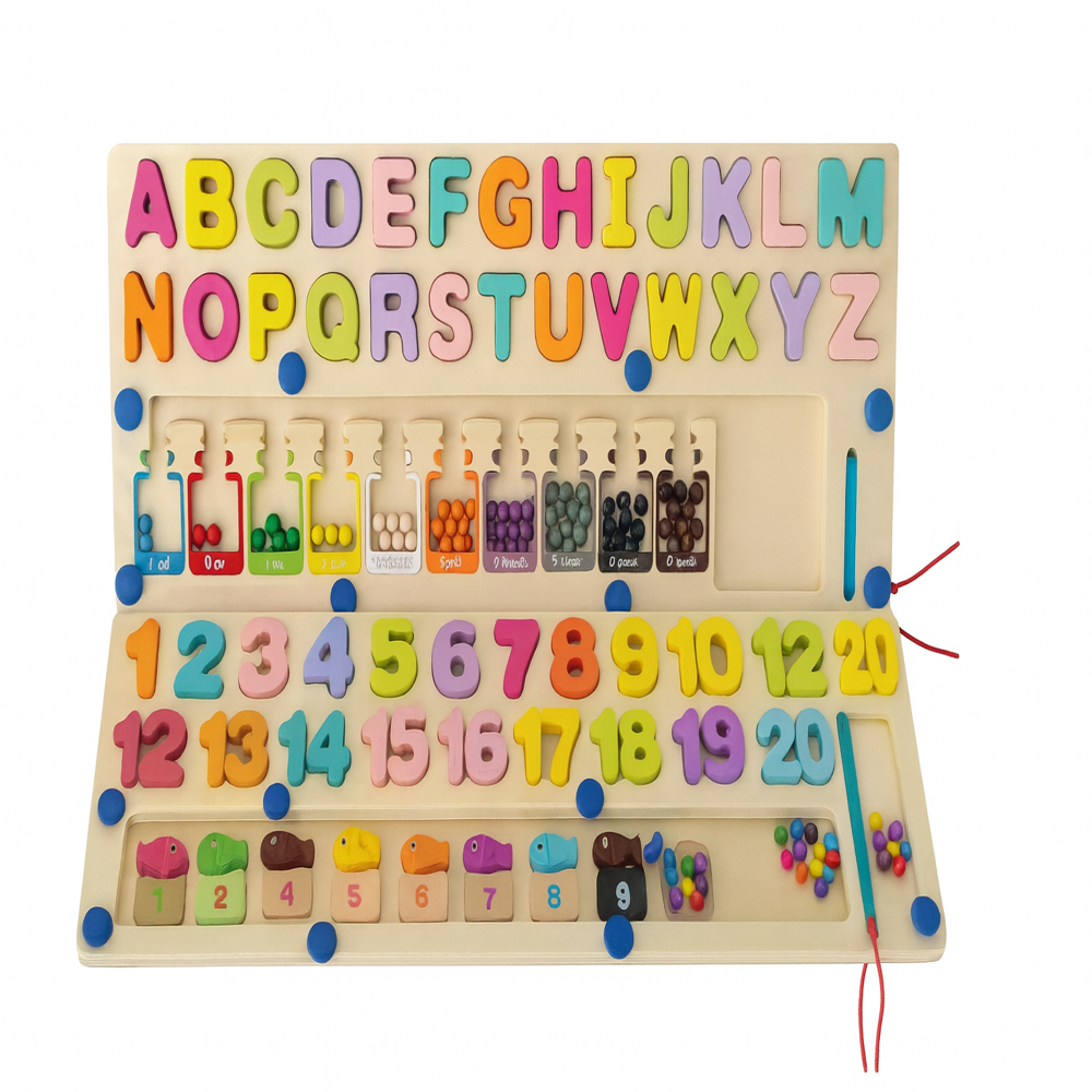 Study Magnetic Maze Board - Color: Rainbow