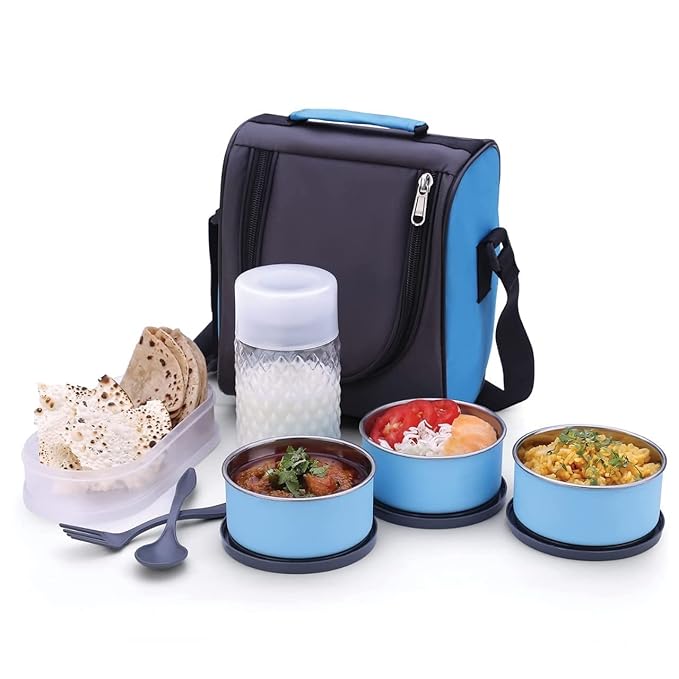 BLUE BAG LUNCH BOX