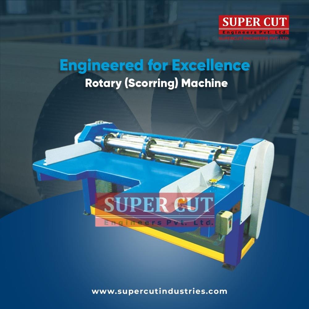 Automatic Rotary Scoring Machine - Capacity: 1800 Pcs/hr