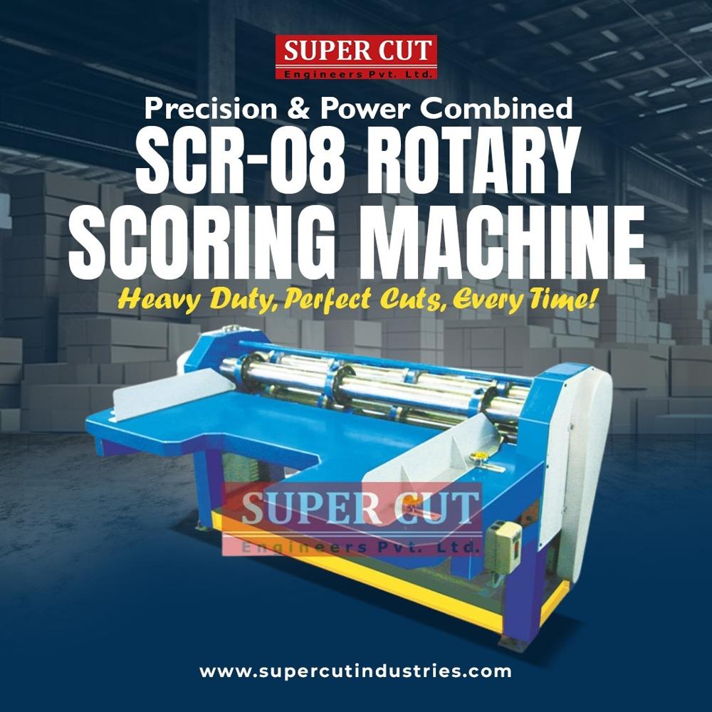 Automatic Rotary Scoring Machine - Capacity: 1800 Pcs/hr