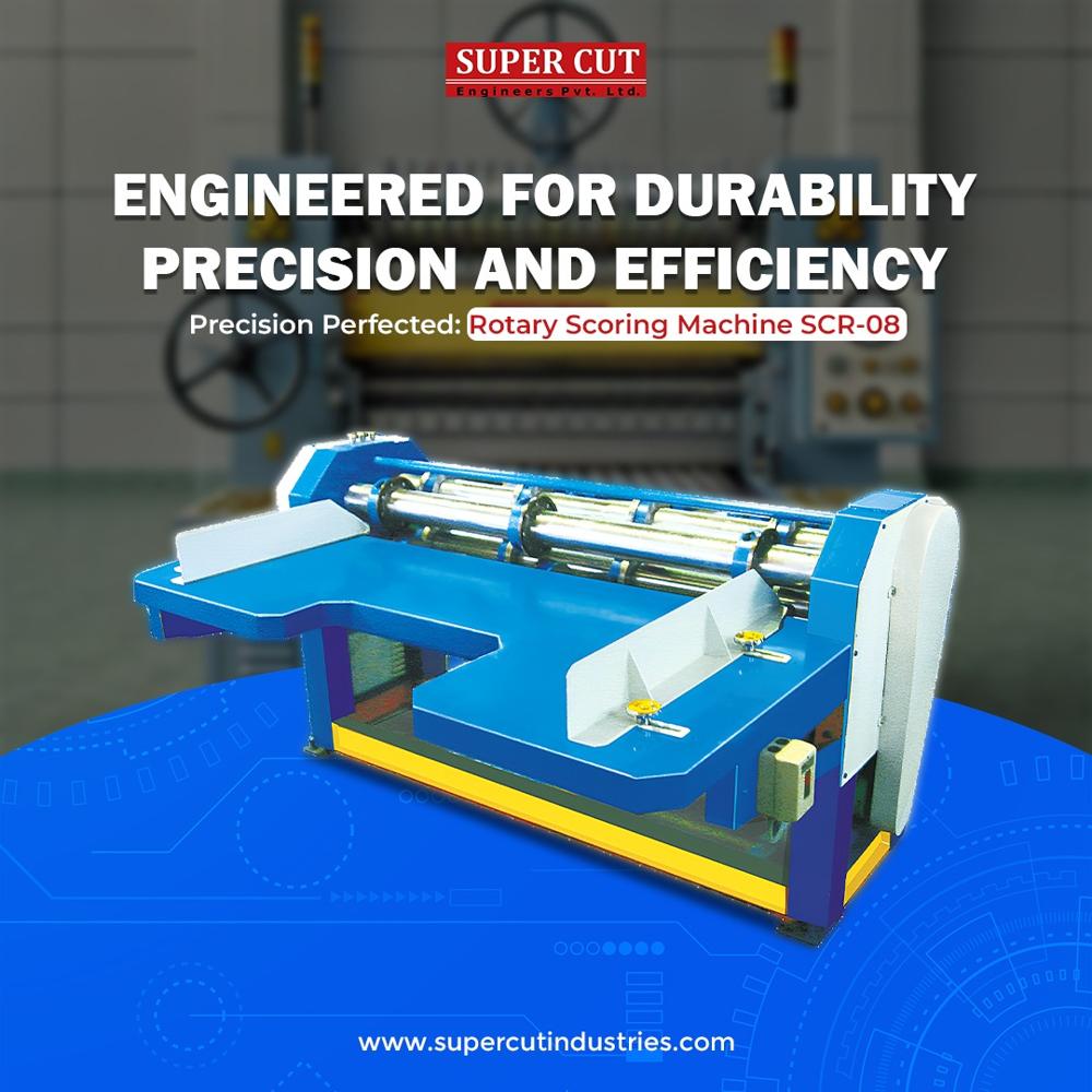 Automatic Rotary Scoring Machine - Capacity: 1800 Pcs/hr
