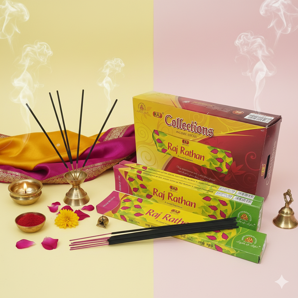 Collection Series - Raj Ratan Incense Sticks - Burning Time: 30 Minutes