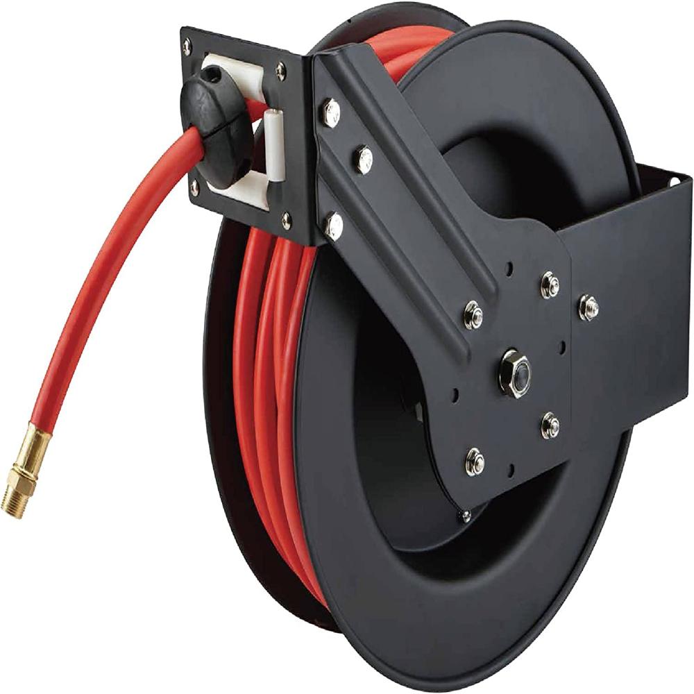 Auto air hose reel