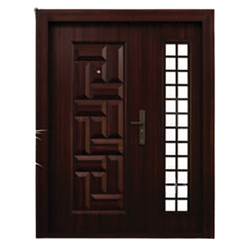 Ptr 189 Premium Steel Doors - Color: Brown