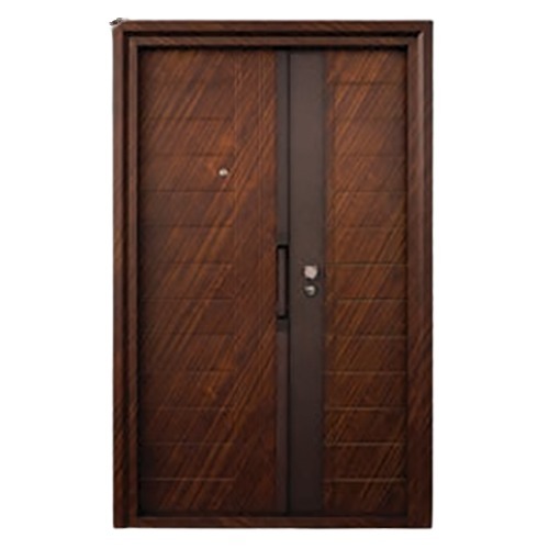 Ptr 102 Premium Steel Doors - Color: Brown