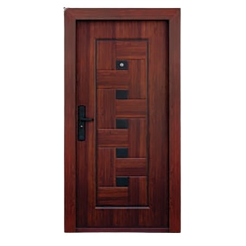 Ptr 100 Premium Steel Doors - Color: Brown