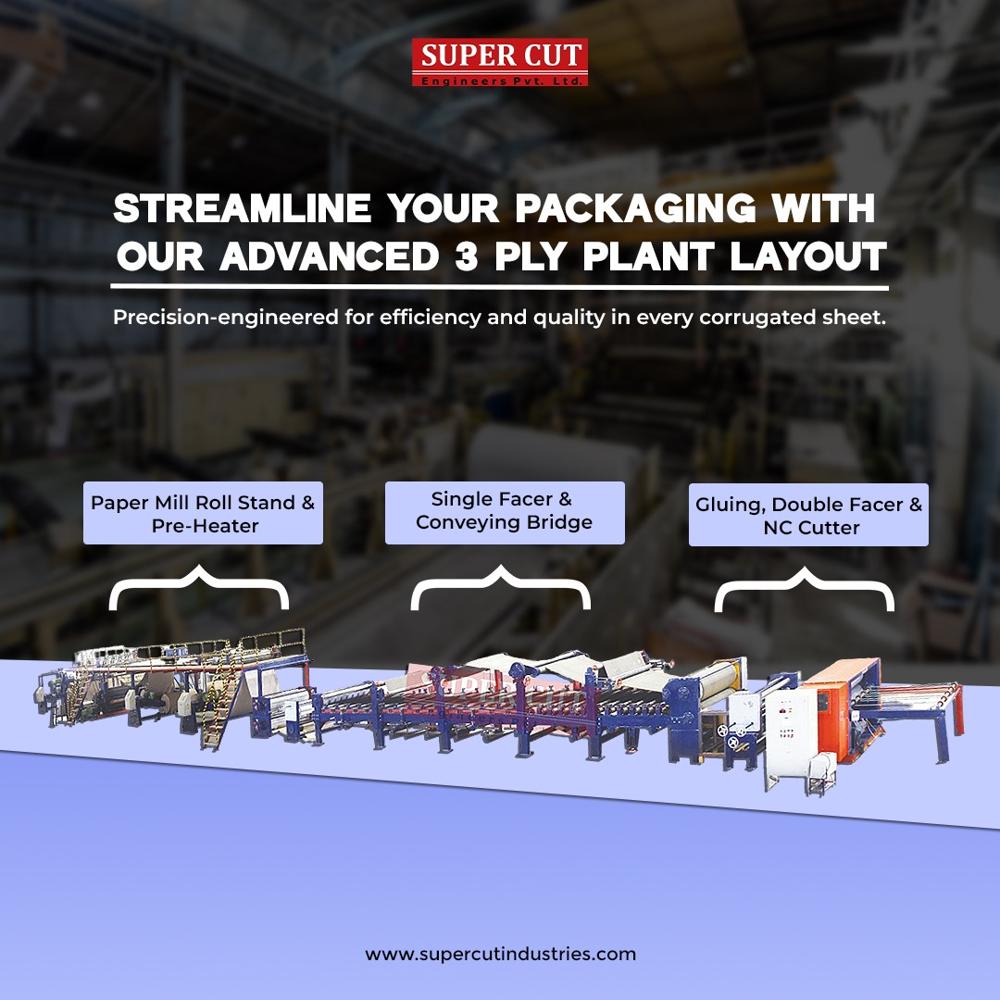 3 Ply Plant Production Line