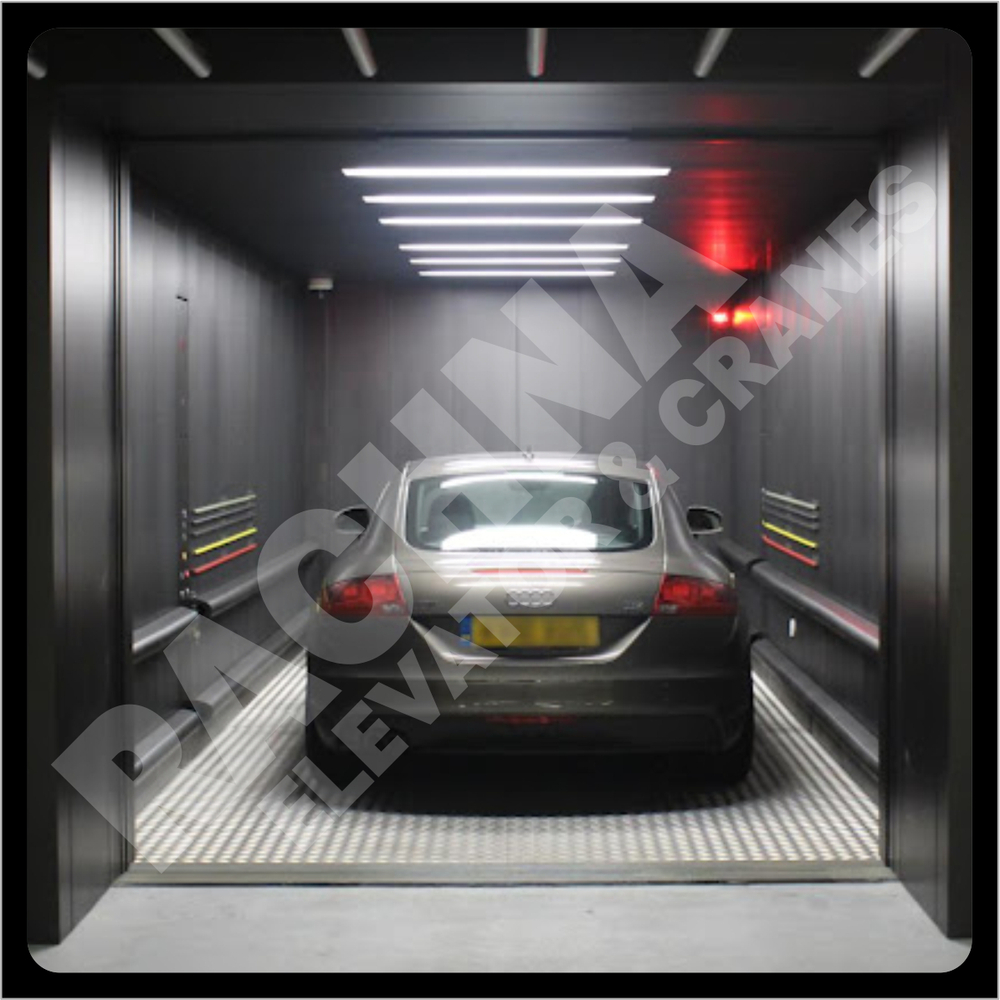 04_Hydraulic Car Lift - Color: Silver