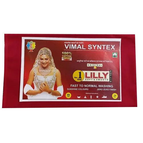 Lilly Poplin Cotton Pocketing Fabric - Attributes: Washable