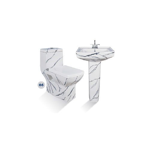 Designer Three Piece Set - Color: White