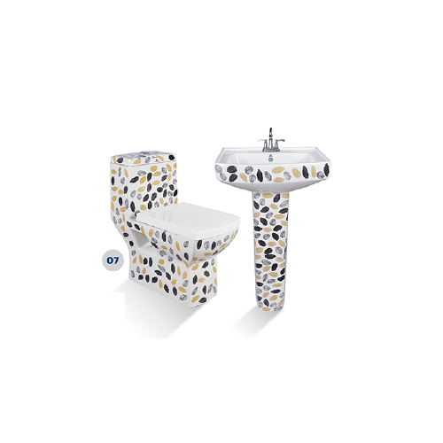 Designer Three Piece Set - Color: White
