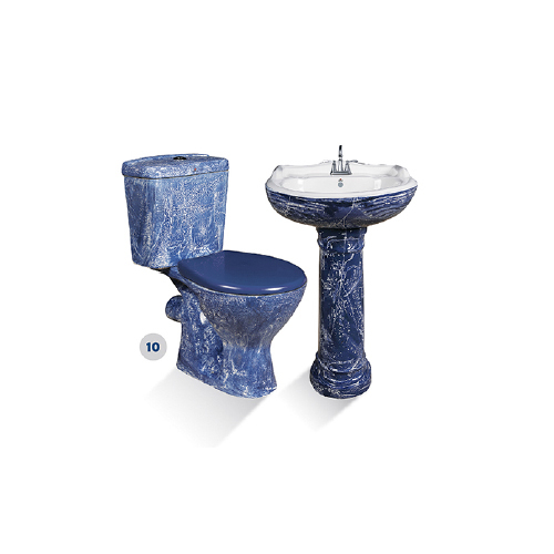 Designer Four Piece Set - Color: Blue