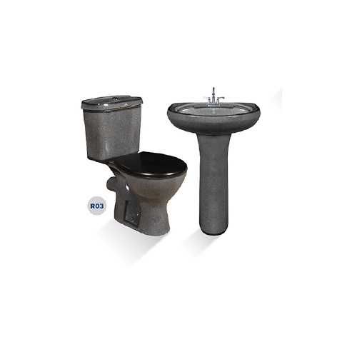 Rustic Four Piece Set - Color: Red