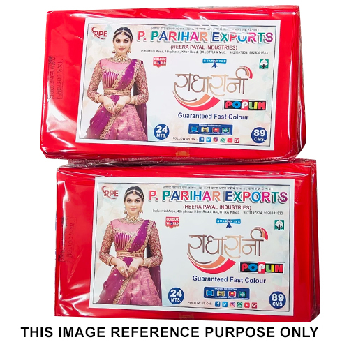 Radha Rani Poplin Fabric - Attributes: Quick Dry