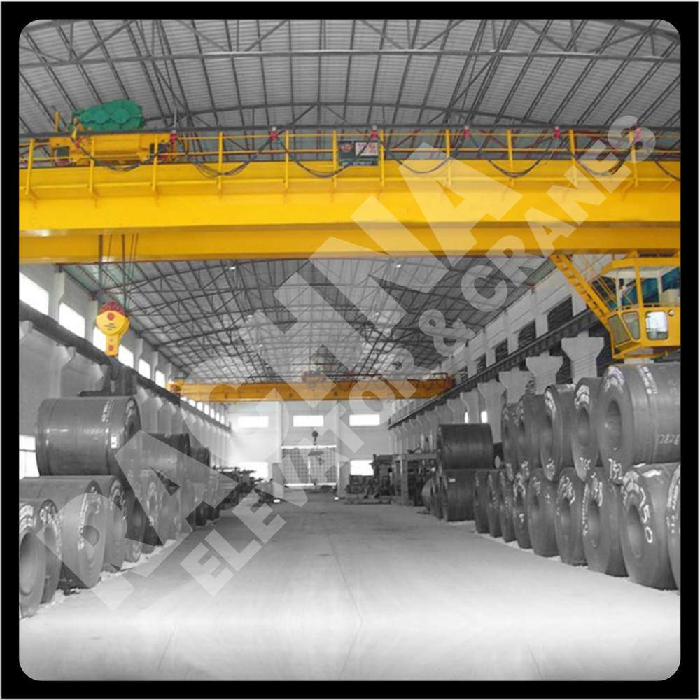 Double Girder Eot Cranes - Color: Yellow