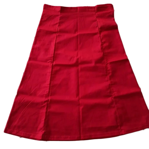 Galaxy Poplin Petticoat - Color: Red