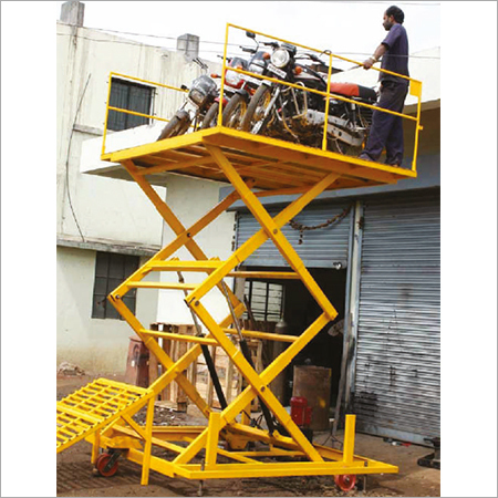 Bike Loading Unloading Lift - Hoist Way Size: Different Available