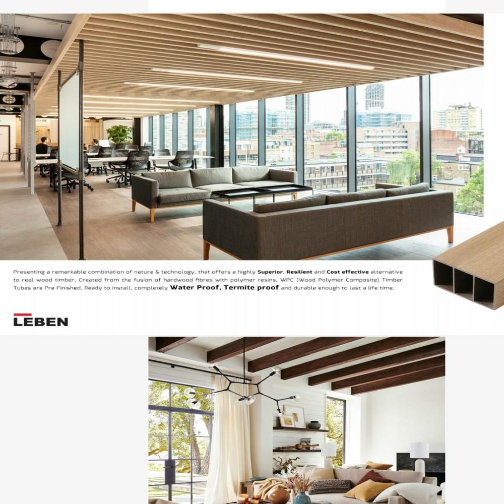 Wpc Rafter (Timber Tube) - Color: Multi-color