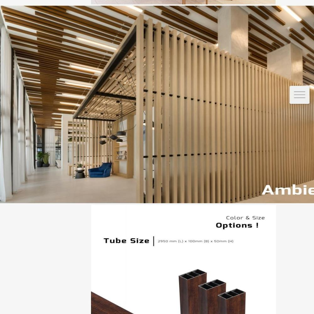 WPC RAFTER (TIMBER TUBE)