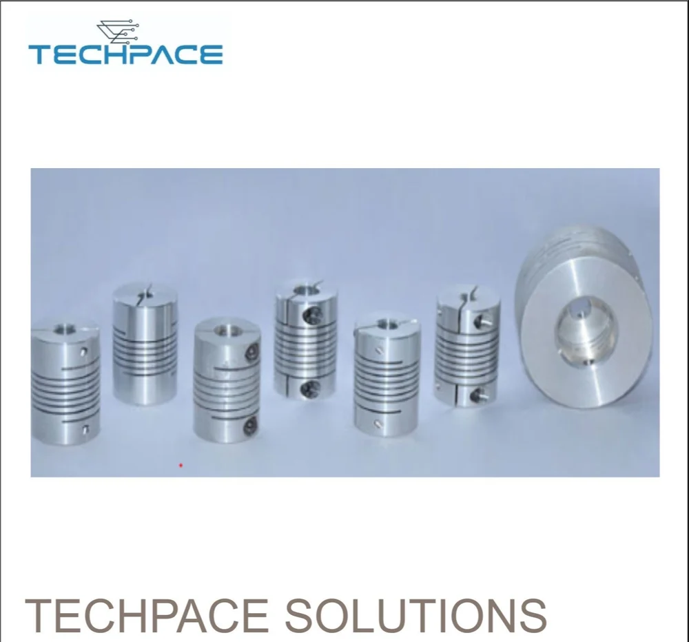Af Coupling For Encoders ( Aluminium Flexible Coupling ) - Color: Silver