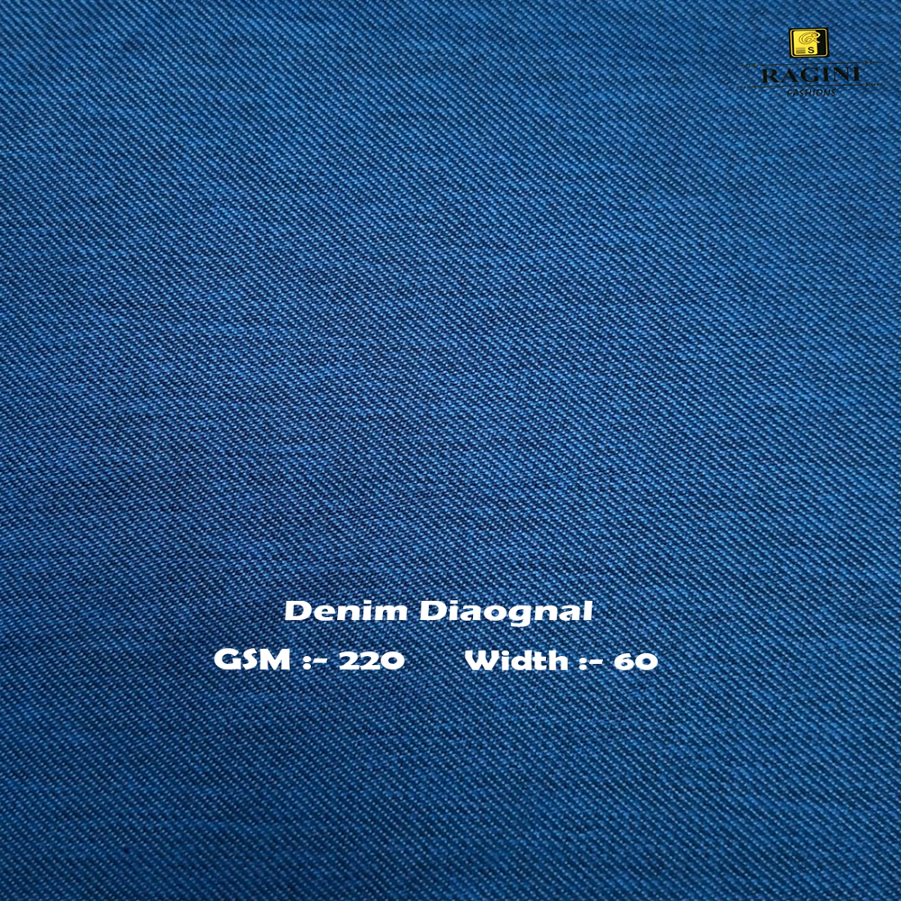 Premium DENIM DIAGONAL Fabric