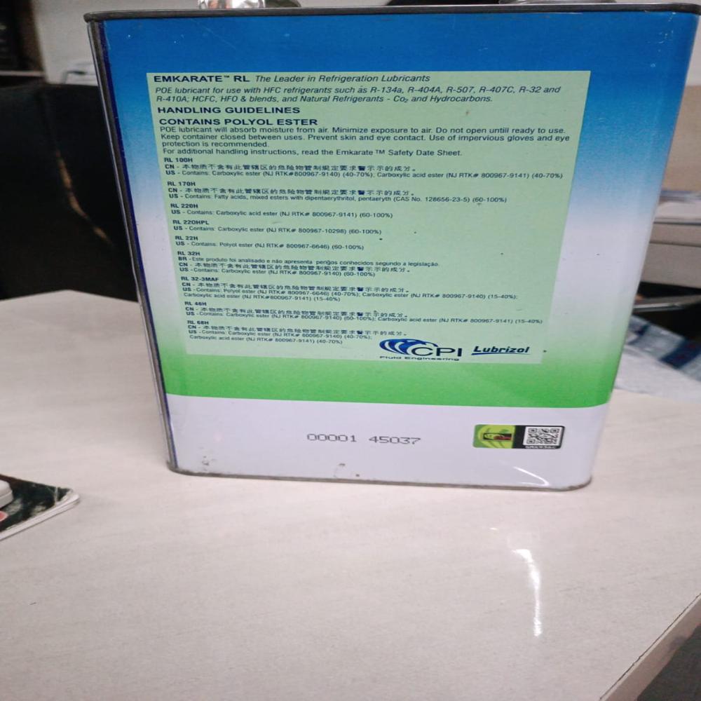 RL68H Refrigeration Lubricant