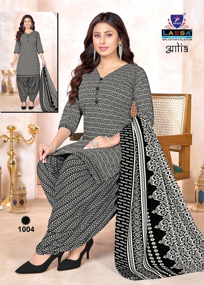 Lassa Aalia Vol-10  Dress Material