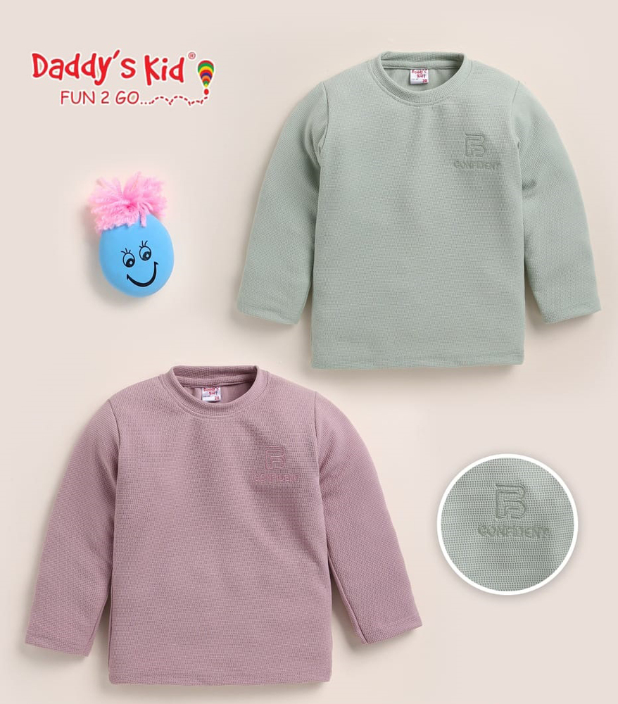 1908 Boys Stylish Full Sleeves T-Shirt - Color: Different Available