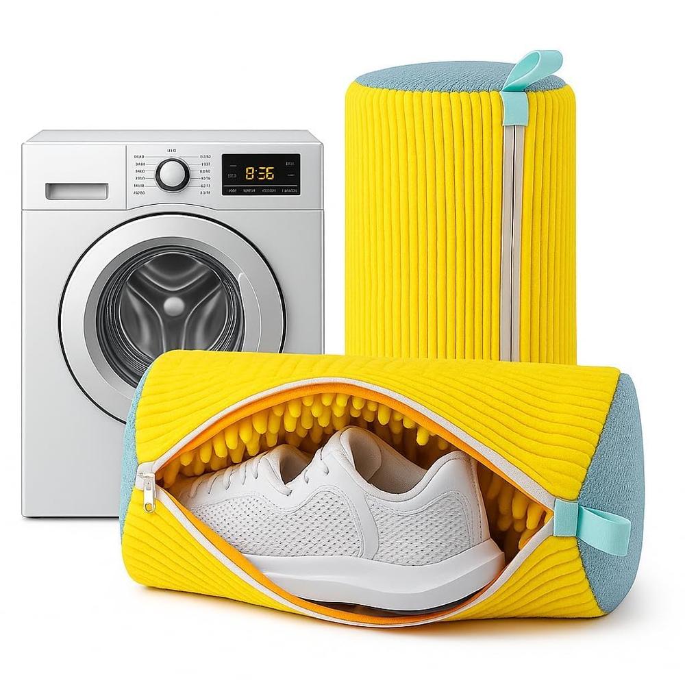 YELLOW SHOES  WASH BAG