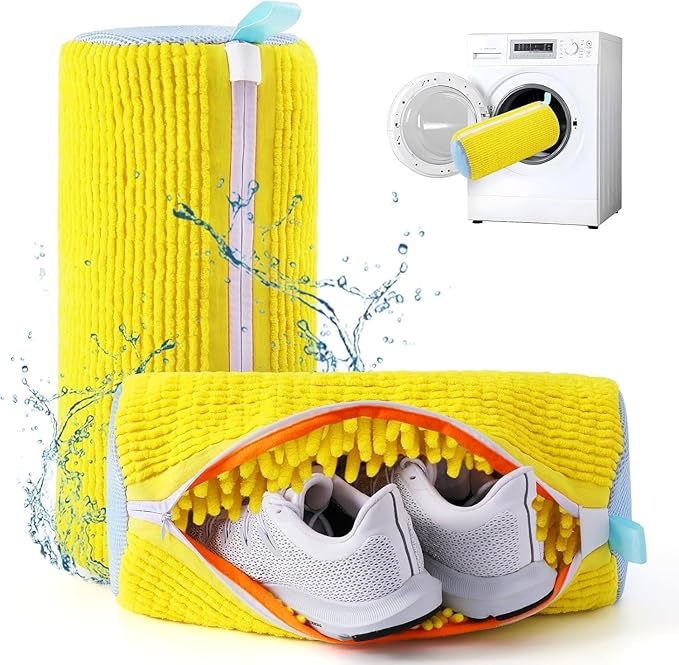 YELLOW SHOES  WASH BAG