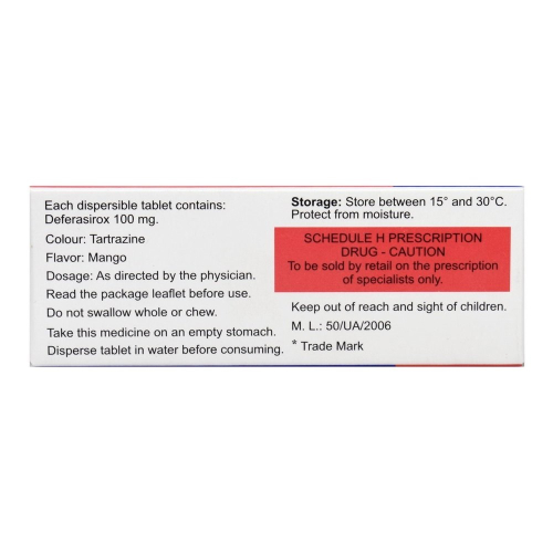 Desifer 100 Mg Tablet