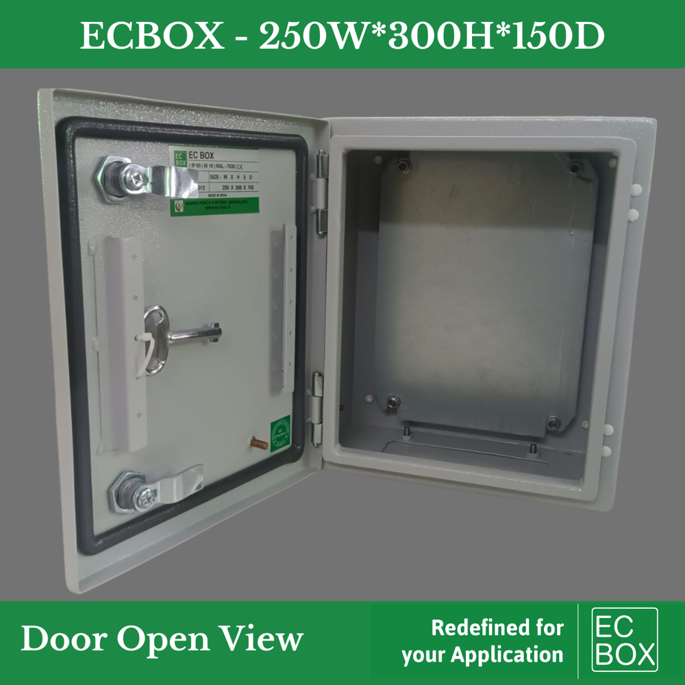 Ecbox253015 Panel Boxes - Color: Grey