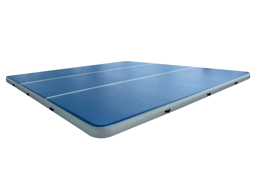 Inflatable Air Gymnastics Mat 20 Feet With Electric Air Pump - Grade: Commercial Use