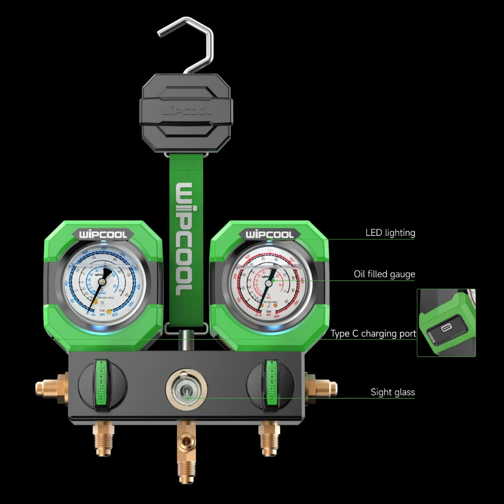 Double Guage Manifold WIPCOOL
