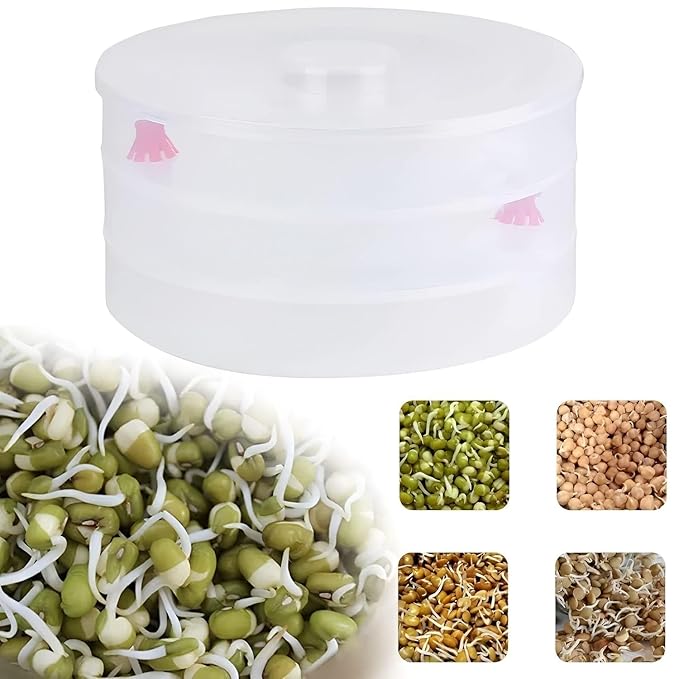 3 Liyer Sprout Maker - Capacity: 500 Milliliters Ltr
