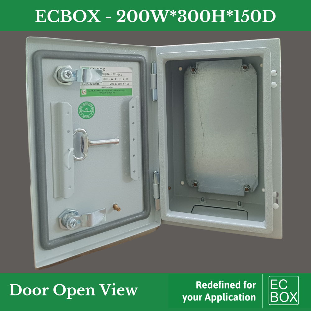 Ecbox203015 Metal Enclosure at 2900.44 INR in Chennai, Tamil Nadu ...