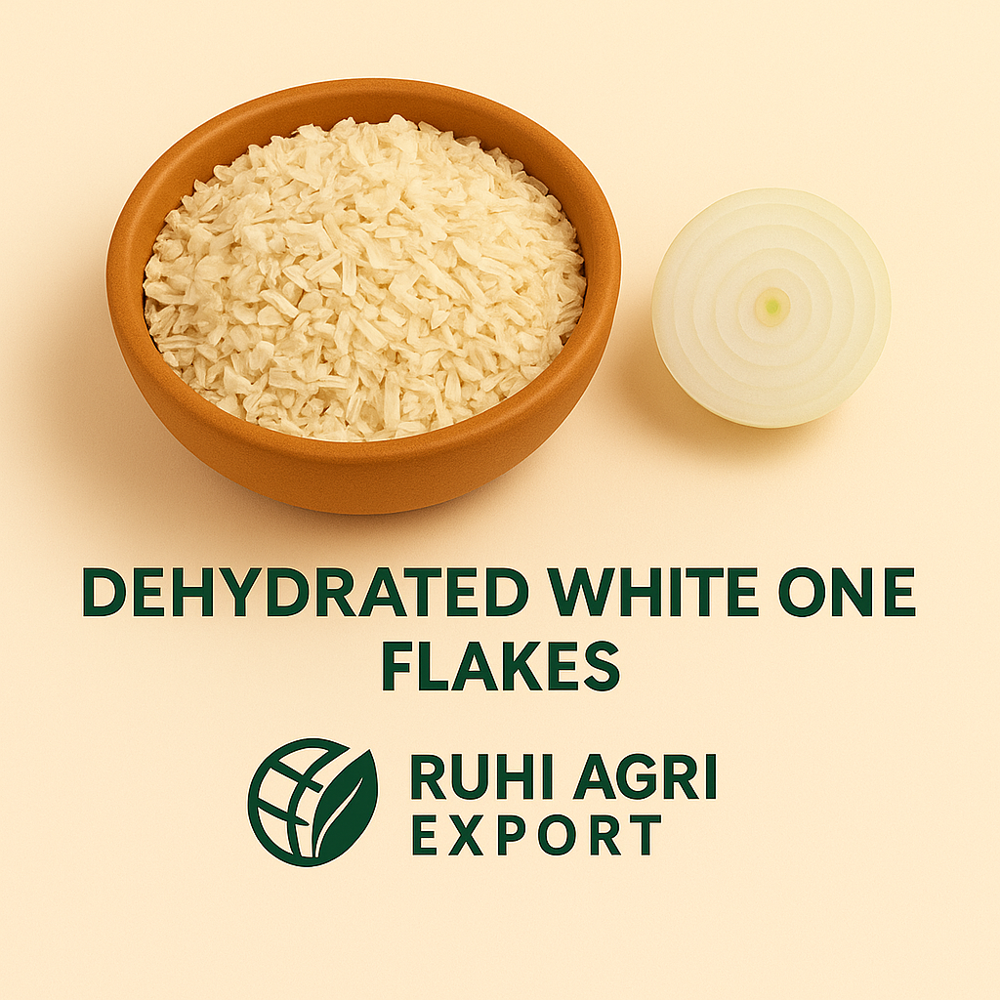 Dehydrated White Onion Flakes - Cultivation Type: Common