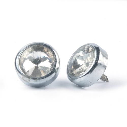 Decorative crystal cap