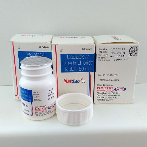 Natdac 60 mg Tablet