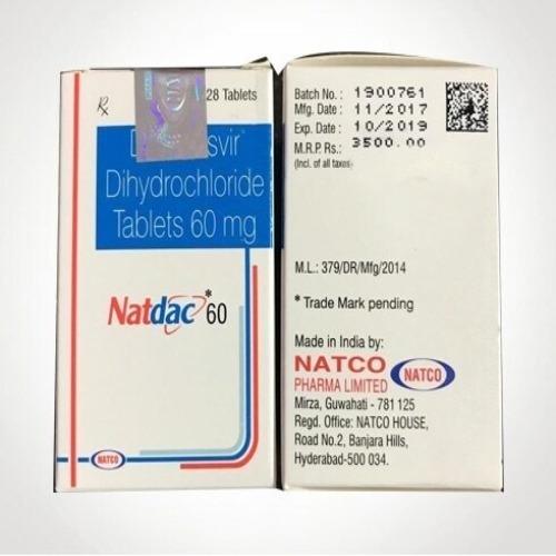 Natdac 60 Mg Tablet - Recommended For: Doctor