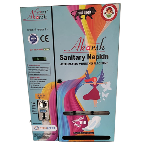 100 Pads Automatic Sanitary Napkin Vending Machine