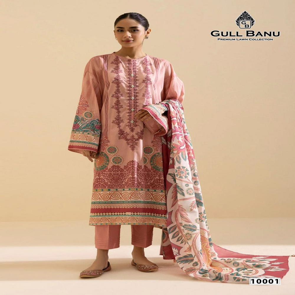 Gullahmed Gull Banu Vol 10 Karachi Dress Material