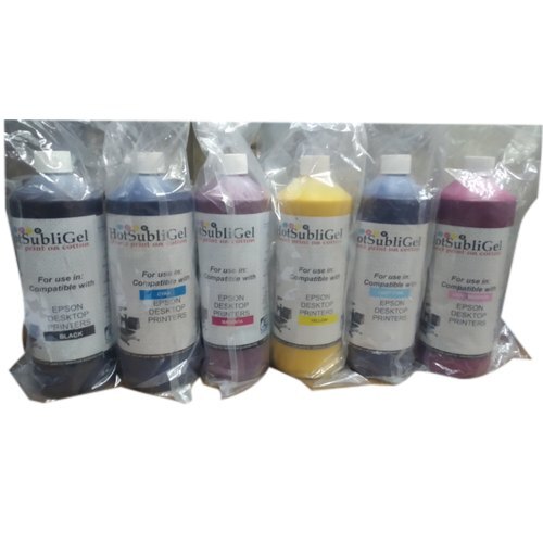 SubliGel Sublimation Ink For Use In Desktop Printer
