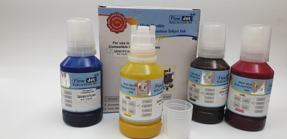 FlowJet Sublimation Ink Compatible For Use in Epson SC-F130 Printer