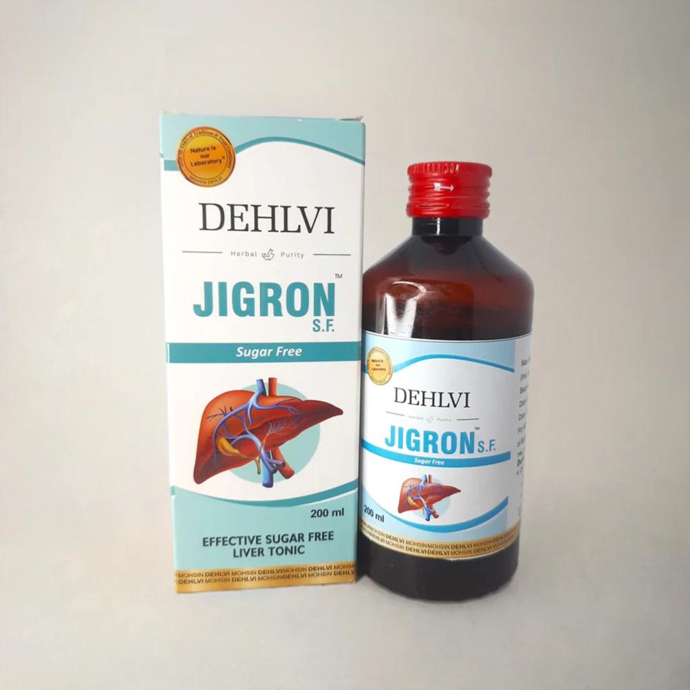 Dehlvi Jigron Syrup SF 200ml