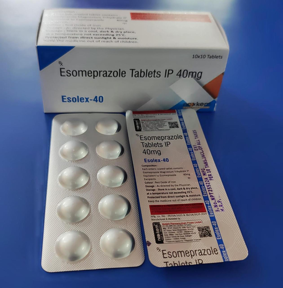 40Mg Esomeprazole Tablets Ip - Storage Instructions: Cool & Dry Place