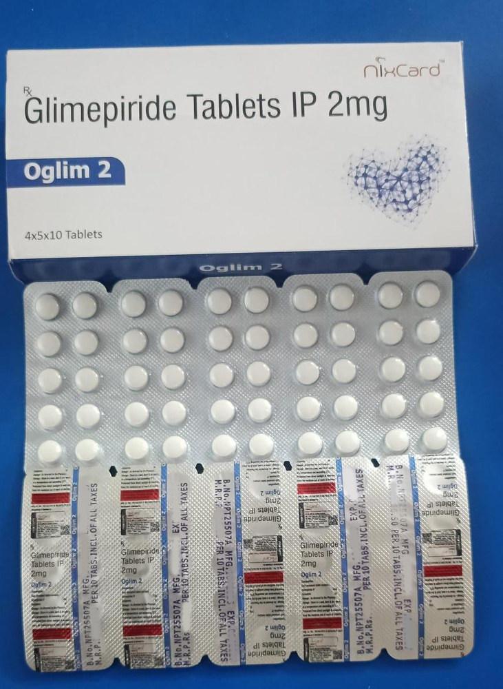 2Mg Glimepiride Tablets Ip - Storage Instructions: Cool & Dry Place