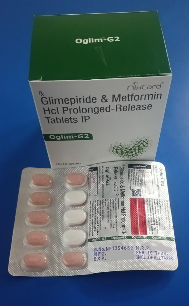 Glimepiride And Metformin Hcl Prolonged Release Tablets Ip - Storage Instructions: Normal Room Temperature