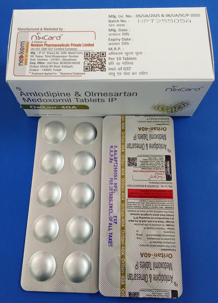 Amlodipine And Olmesartan Medoxomil Tablets Ip - Storage Instructions: Normal Room Temperature