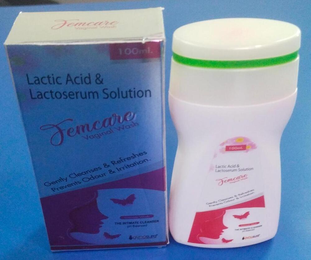 Lactic Acid And Lacto Serum Vaginal Wash Solution - Age Group: Women